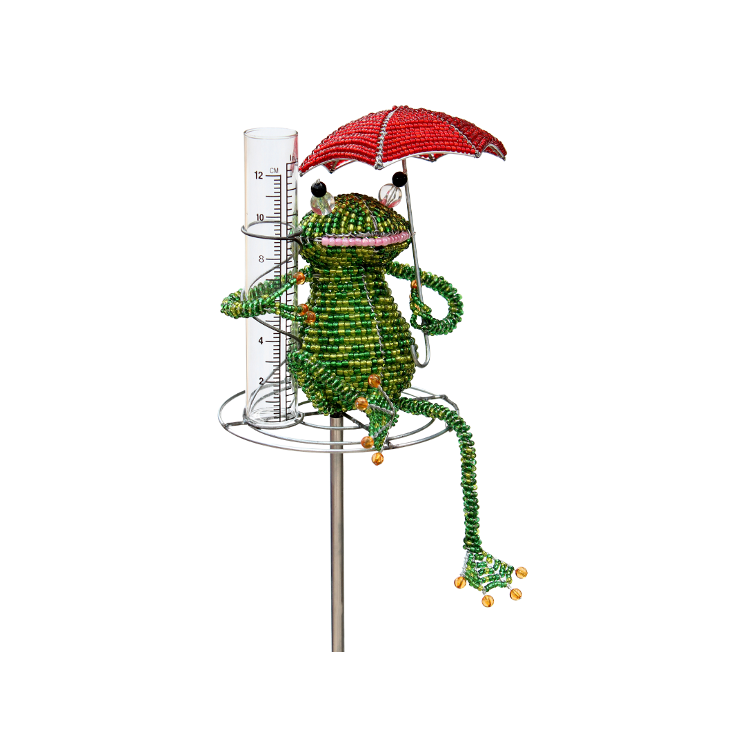 Rain Gauge, Frog (Set of 2)