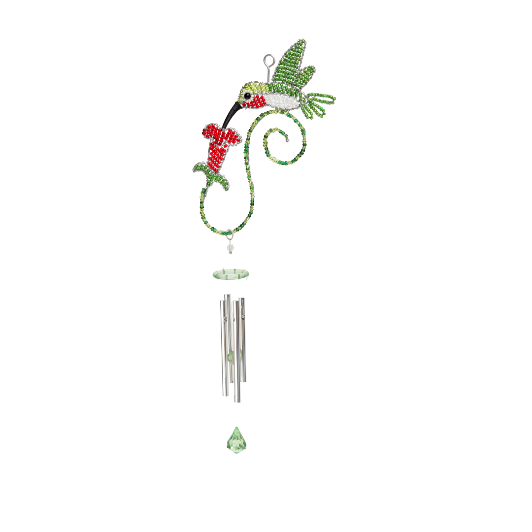 Hummingbird Wind Chime, Sm (Set of 3)