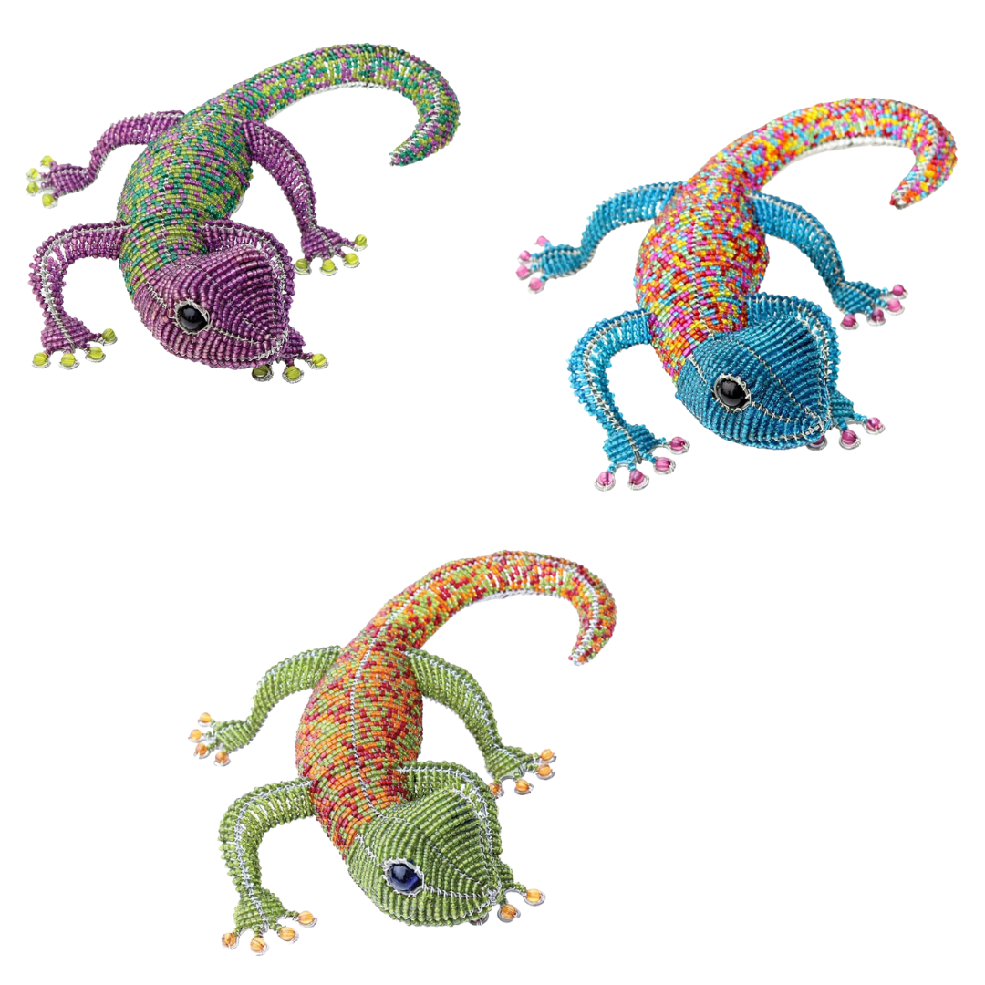 Gecko Lg, Asst (Set of 3)