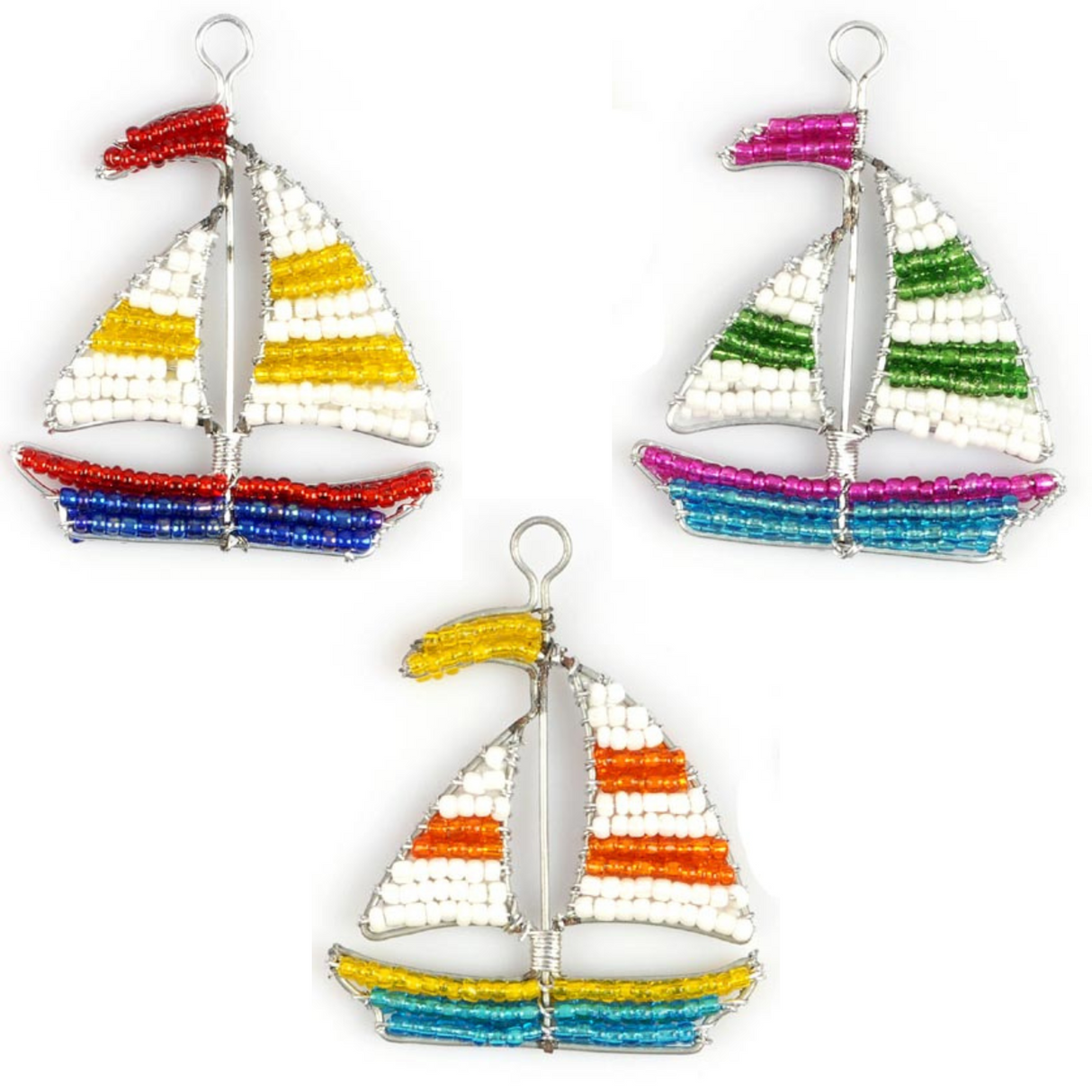 Sailboat Keyring (Set of 6)