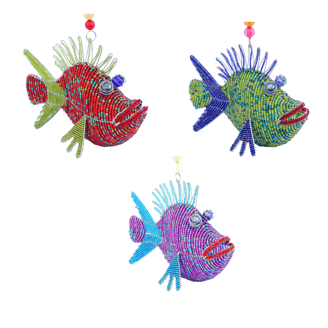 Spunkle Fish, Asst (Set of 3)