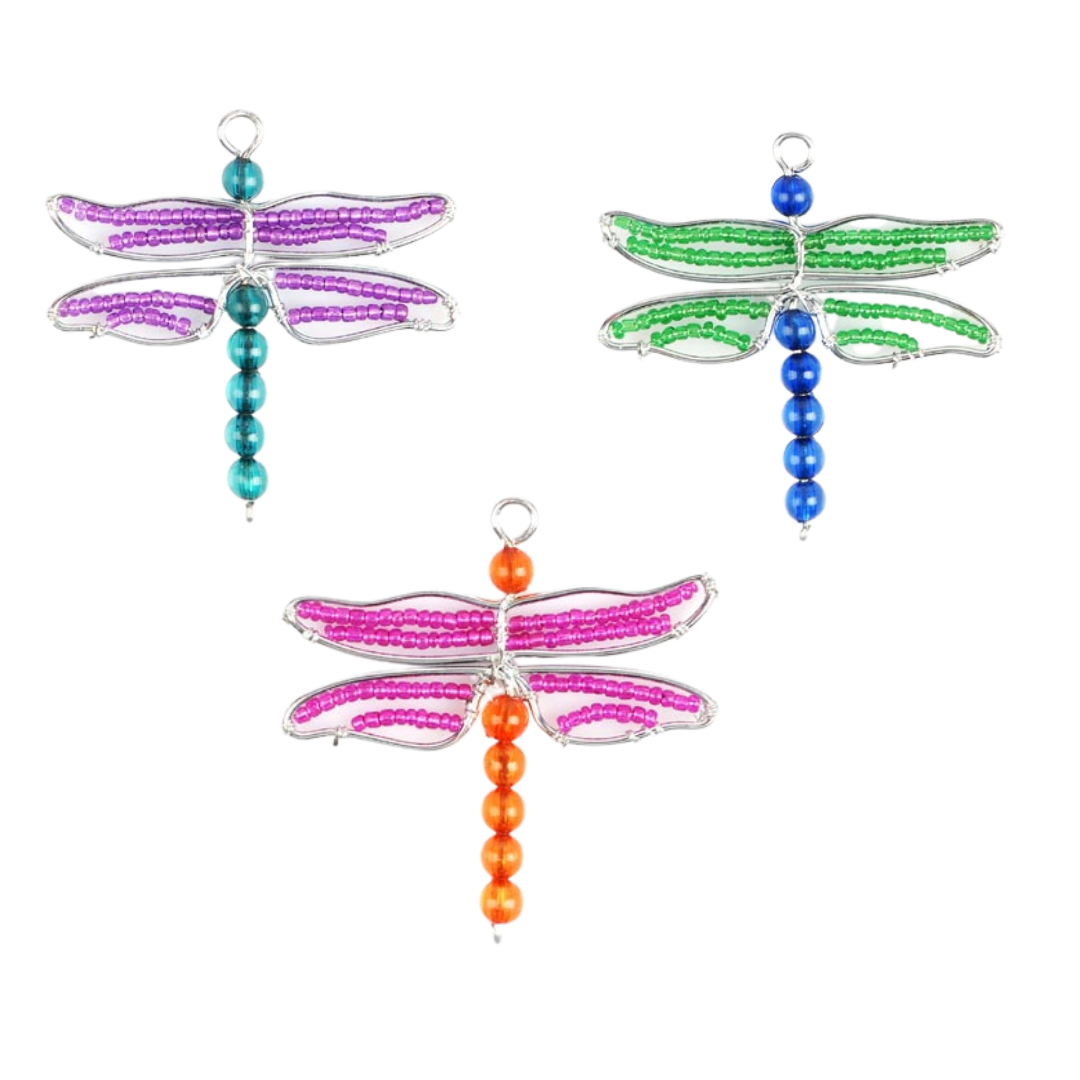 Dragonfly Keyring (Set of 6)