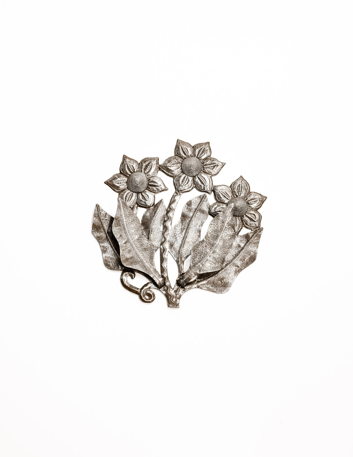 Metal Art 3D Bouquet of Flowers