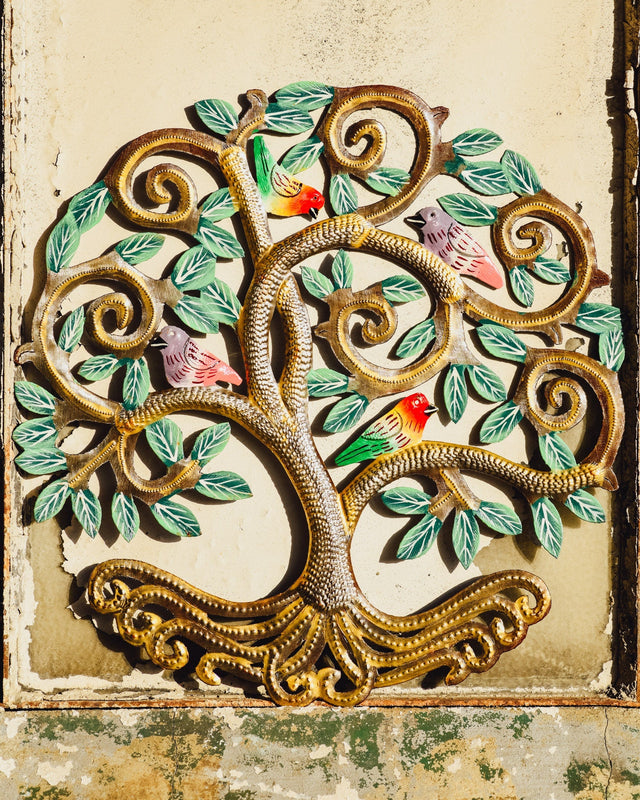 Painted Songbird Tree Extol Accessories