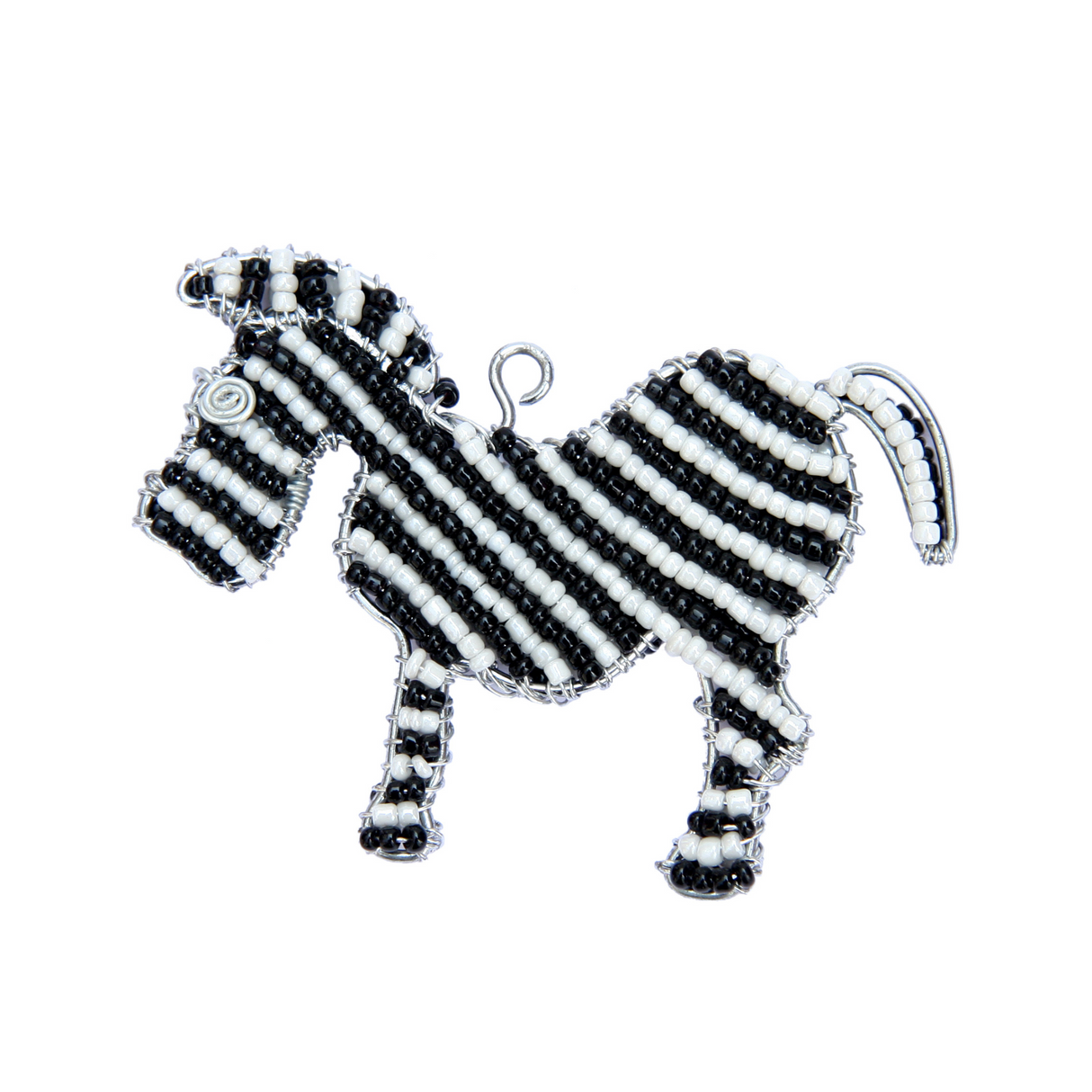 Zebra Keyring