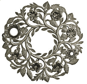 Lid Floral Wreath