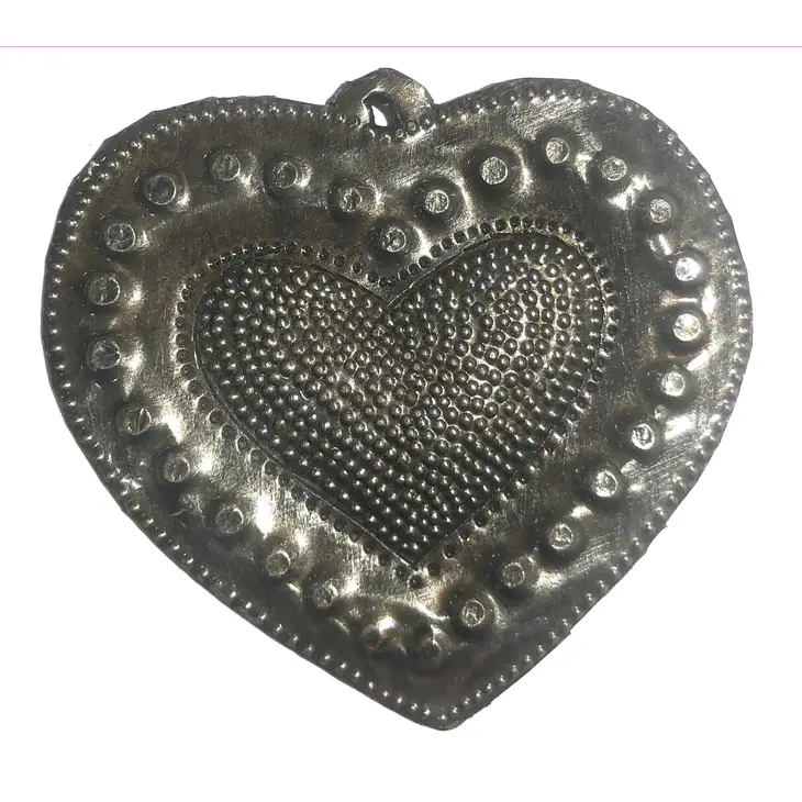 Beveled Heart Ornament