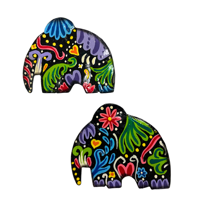 Vivid Small Elephants Extol Accessories